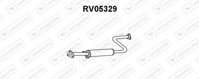 RV05329 VENEPORTE Предглушитель выхлопных газов