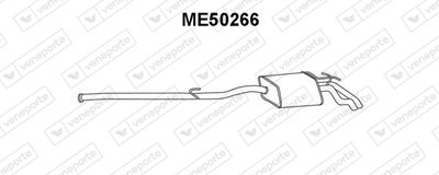 ME50266 VENEPORTE Глушитель выхлопных газов конечный