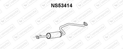 NS53414 VENEPORTE Предглушитель выхлопных газов