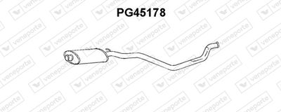 PG45178 VENEPORTE Предглушитель выхлопных газов