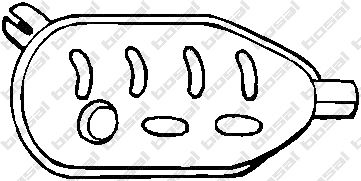 200627 KLOKKERHOLM Предглушитель выхлопных газов