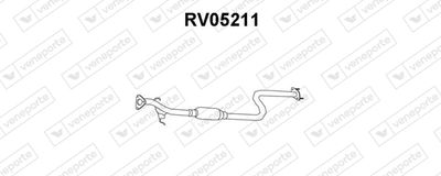 RV05211 VENEPORTE Предглушитель выхлопных газов