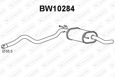 BW10284 VENEPORTE Глушитель выхлопных газов конечный