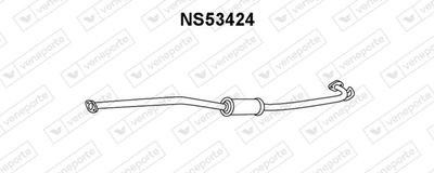 NS53424 VENEPORTE Предглушитель выхлопных газов