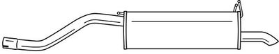 50699 SIGAM Глушитель выхлопных газов конечный