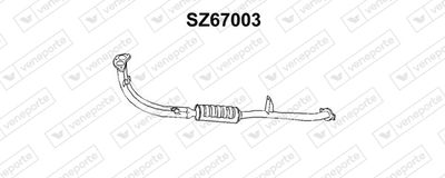 SZ67003 VENEPORTE Предглушитель выхлопных газов