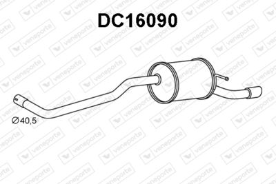 DC16090 VENEPORTE Глушитель выхлопных газов конечный