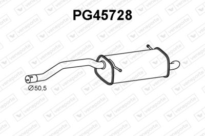 PG45728 VENEPORTE Глушитель выхлопных газов конечный