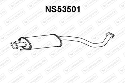 NS53501 VENEPORTE Предглушитель выхлопных газов