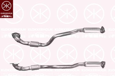 11128631 KLOKKERHOLM Предглушитель выхлопных газов