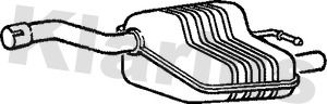 210688 KLARIUS Глушитель выхлопных газов конечный