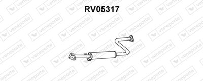 RV05317 VENEPORTE Предглушитель выхлопных газов