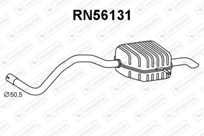 RN56131 VENEPORTE Глушитель выхлопных газов конечный