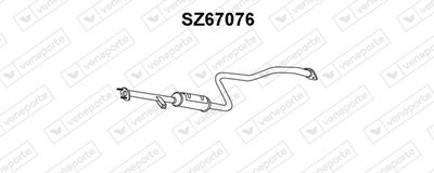 SZ67076 VENEPORTE Предглушитель выхлопных газов