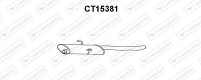 CT15381 VENEPORTE Предглушитель выхлопных газов