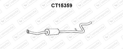 CT15359 VENEPORTE Предглушитель выхлопных газов