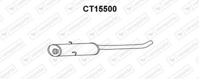 CT15500 VENEPORTE Предглушитель выхлопных газов