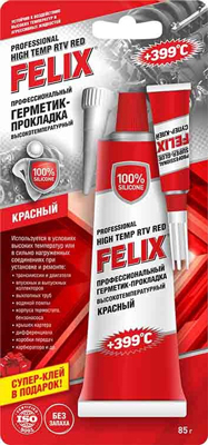 Герметик прокладочный Felix 411040057 (красный) 0.085л