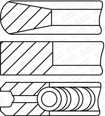 WG2171377 WILMINK GROUP Комплект поршневых колец