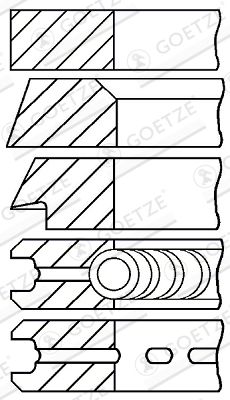 WG1187148 WILMINK GROUP Комплект поршневых колец