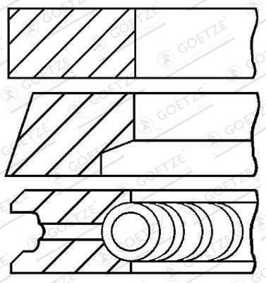 WG1186833 WILMINK GROUP Комплект поршневых колец