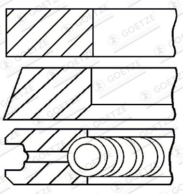 WG1186885 WILMINK GROUP Комплект поршневых колец