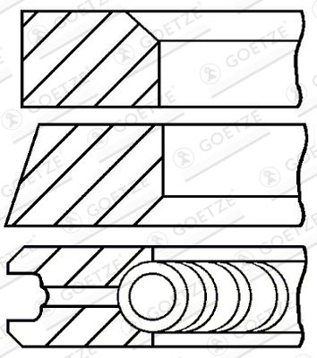 WG1186671 WILMINK GROUP Комплект поршневых колец