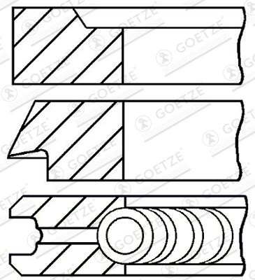 WG1187210 WILMINK GROUP Комплект поршневых колец