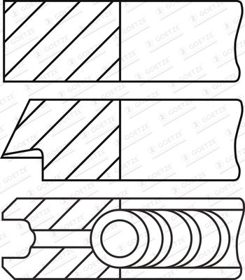 WG2046379 WILMINK GROUP Комплект поршневых колец