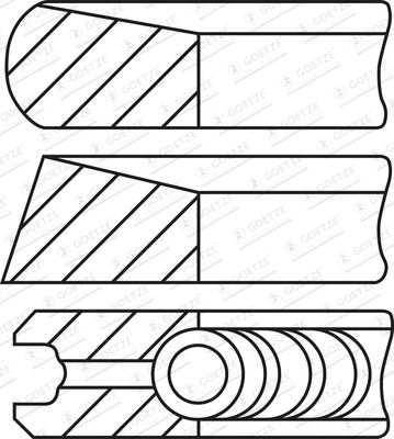 WG2171363 WILMINK GROUP Комплект поршневых колец