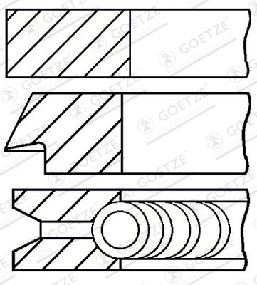 WG1187234 WILMINK GROUP Комплект поршневых колец