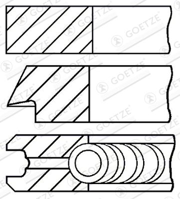 WG2202092 WILMINK GROUP Комплект поршневых колец