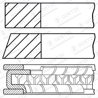 WG1187475 WILMINK GROUP Комплект поршневых колец