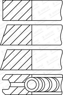 WG1187614 WILMINK GROUP Комплект поршневых колец