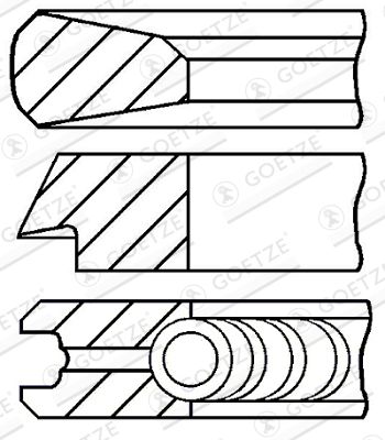 WG1186725 WILMINK GROUP Комплект поршневых колец