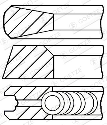 WG1186637 WILMINK GROUP Комплект поршневых колец