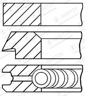 WG1187558 WILMINK GROUP Комплект поршневых колец