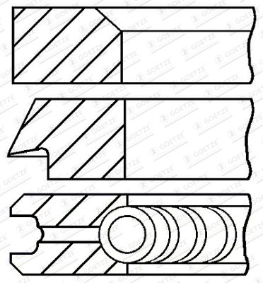 WG2294341 WILMINK GROUP Комплект поршневых колец