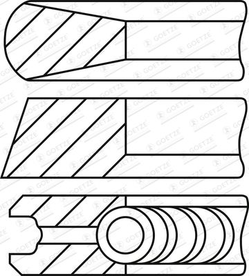 WG2202113 WILMINK GROUP Комплект поршневых колец