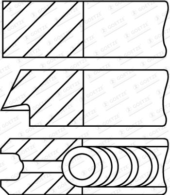 WG2294336 WILMINK GROUP Комплект поршневых колец