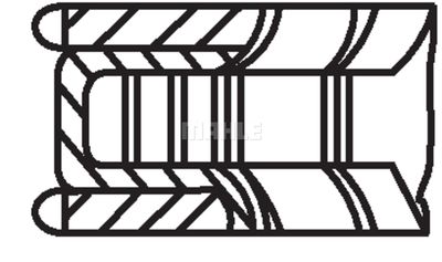 WG1200190 WILMINK GROUP Комплект поршневых колец