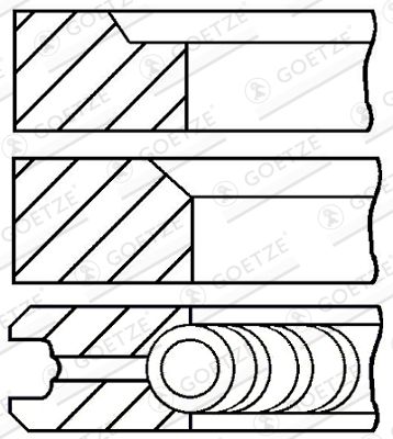 WG1096548 WILMINK GROUP Комплект поршневых колец