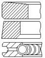 PR19050 FAI AutoParts Комплект поршневых колец