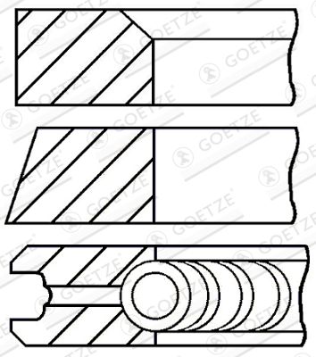 WG1497392 WILMINK GROUP Комплект поршневых колец