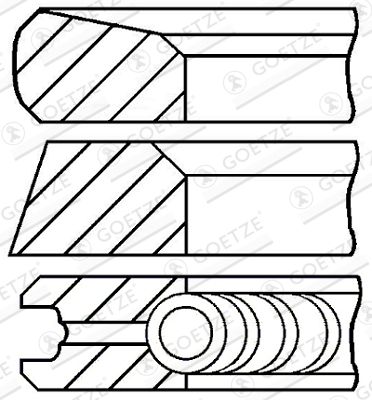 WG1096234 WILMINK GROUP Комплект поршневых колец