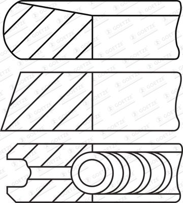 WG2202119 WILMINK GROUP Комплект поршневых колец