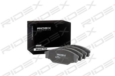 402B0910 RIDEX Комплект тормозных колодок, дисковый тормоз
