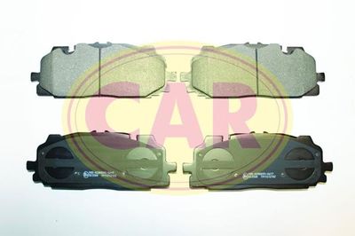 PNT2012 CAR Комплект тормозных колодок, дисковый тормоз