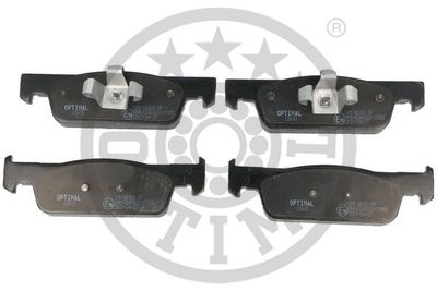 BP12633 OPTIMAL Комплект тормозных колодок, дисковый тормоз