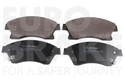 5502223644 EUROBRAKE Комплект тормозных колодок, дисковый тормоз